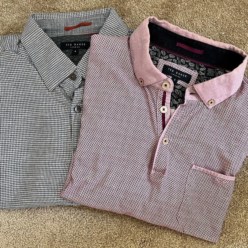 Set of 2 Ted Baker Men's polos size 4